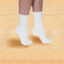 Alternate image for Support Plus Coolmax Unisex Opaque Moderate Compression Crew Length Socks